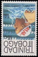 Trinidad & Tobago 1984 Olympics 15c inverted watermark unmounted mint.