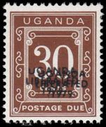 Uganda 1979 Uganda Liberated Postage Due double overprint unmounted mint.