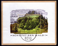 Austria 1985 Forestry Year fine used.