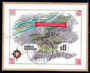 Austria 1986 Security Conference souvenir sheet fine used.