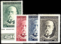 Czechoslovakia 1930 Birthday Masaryk lightly mounted mint.