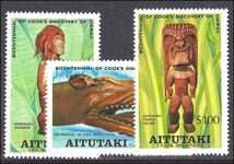Aitutaki 1978 Discovery of Hawaii unmounted mint.