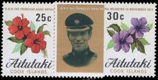 Aitutaki 1973 Royal Wedding unmounted mint.
