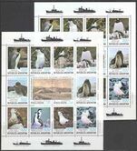 Argentina 1980 Malvinas Wildlife sheetlets unmounted mint.