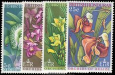 British Honduras 1969 Orchids of Belize (1st series) unmounted mint.