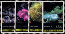 Cocos (Keeling) Islands 1993 Corals unmounted mint.