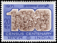 India 1971 Decennial Census unmounted mint.