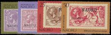 Nauru 1976 60th Anniv of Nauruan Stamps unmounted mint.