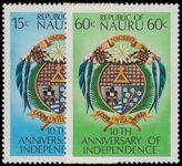 Nauru 1978 Tenth Anniv of lndependence unmounted mint.