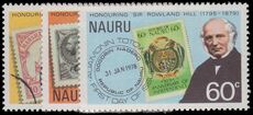 Nauru 1979 Death Centenary of Sir Rowland Hill unmounted mint.