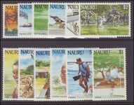 Nauru 1984 Life in Nauru unmounted mint.