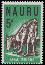 Nauru 1965 Gallipoli unmounted mint.