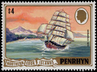 Penrhyn Island 1981 $4 Mermerus unmounted mint.