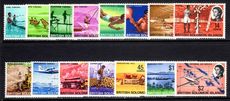 British Solomon Islands 1968-71 set unmounted mint.