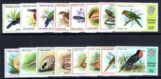Solomon Islands 1976 Birds set unmounted mint.