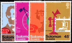 British Solomon Islands 1976 Telephone Centenary unmounted mint.