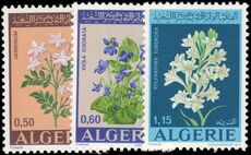 Algeria 1972 Flowers unmounted mint.