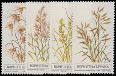 Bophuthatswana 1981 Indigenous Grasses unmounted mint.