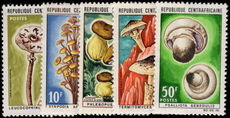 Central African Republic 1967 Mushrooms unmounted mint.