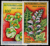 Congo Brazzaville 1963 Flowers unmounted mint.