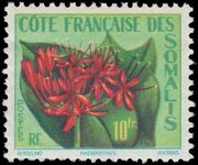 French Somali Coast 1957 Haemanthus unmounted mint.