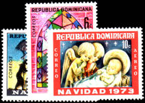 Dominican Republic 1973 Christmas unmounted mint.