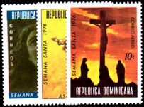 Dominican Republic 1976 Holy Week unmounted mint.