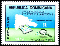 Dominican Republic 1979 Exfilna unmounted mint.