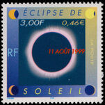 France 1999 Solar Eclipse unmounted mint.