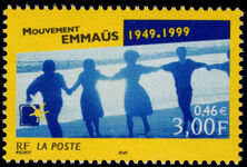 France 1999 Emmaus Movement unmounted mint.