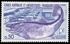 FSAT 1977 50c Atlantic Salmon unmounted mint.