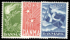 Denmark 1947 Liberation Fund unmounted mint.