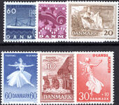 Denmark 1962 Commemorative Year set unmounted mint.