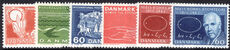 Denmark 1963 Commemorative Year set unmounted mint.
