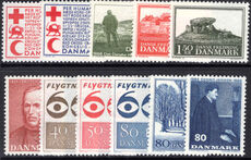 Denmark 1966 Commemorative Year set unmounted mint.