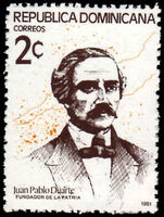 Dominican Republic 1981 Pablo Duarte unmounted mint.