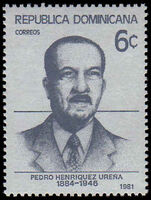 Dominican Republic 1981 Writer Pedro Henriquez unmounted mint.
