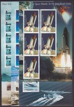 Gibraltar 2003 Centenary of Powered Flight sheetlets of 5 unmounted mint.