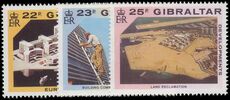 Gibraltar 1990 Development Projects unmounted mint.