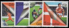 Gibraltar 2000 European Football Championship unmounted mint.