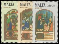 Malta 1983 Christmas unmounted mint.