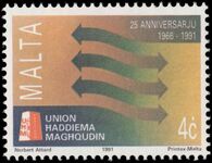 Malta 1991 Union Haddiema MagHQudin unmounted mint.