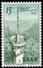 Saar 1956 Stamp Day unmounted mint.