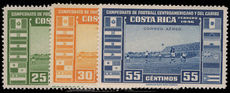 Costa Rica 1946 Football lightly mounted mint.