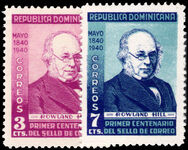 Dominican Republic 1940 Centenary of First Adhesive Postage Stamps unmounted mint.
