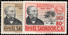 El Salvador 1940 Centenary of First Adhesive Postage Stamps Air unmounted mint.