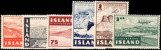 Iceland 1947-52 air 1947 values unmounted mint.