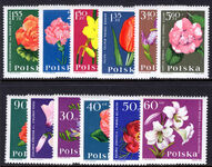 Poland 1964 Garden Flowers unmounted mint.