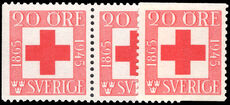 Sweden 1945 80th Anniversary of Swedish Red Cross and Birthday of Prince Carl booklet and coil set unmounted mint.