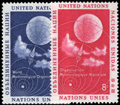 New York 1957 World Meteorological Organisation unmounted mint.